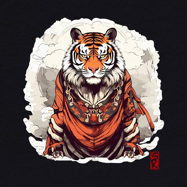 Tiger monk by siriusreno